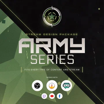 Army Stream Overlay Pack
