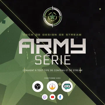 Army Stream Overlay Pack