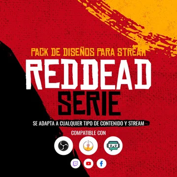 RedDead Stream Overlay Pack