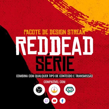 RedDead Stream Overlay Pack