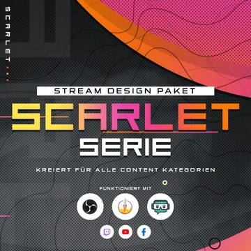 Scarlet Stream Overlay Pack