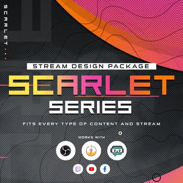 Scarlet Stream Overlay Pack