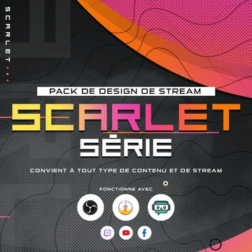 Scarlet Stream Overlay Pack