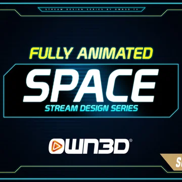 Space Stream Overlay Pack