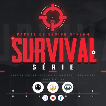 Survival Stream Overlay Pack