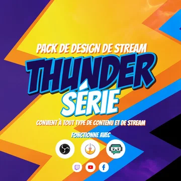 Thunder Stream Overlay Pack