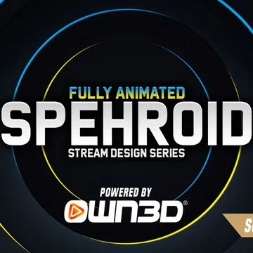 Spehroid Stream Overlay Pack