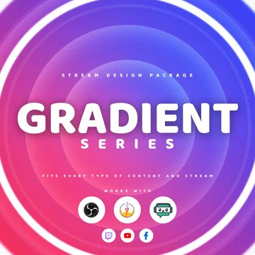 Gradient Stream Overlay Pack