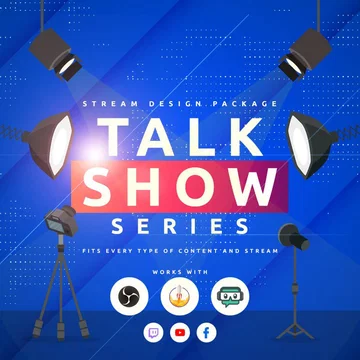 TalkShow Stream Overlay Pack