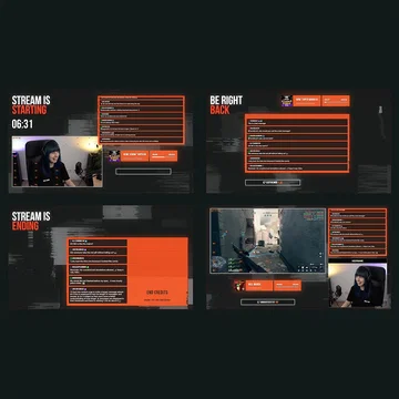 Battlefield 6 Animated Stream Overlay – Warforge