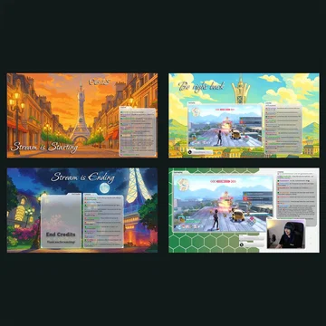 Pokemon Animated Stream Overlay – Lumigraph