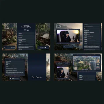 Anno 117 Animated Stream Overlay - Expanse