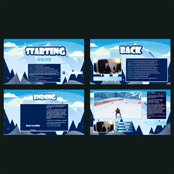 Stream Overlay Collection - Arctic