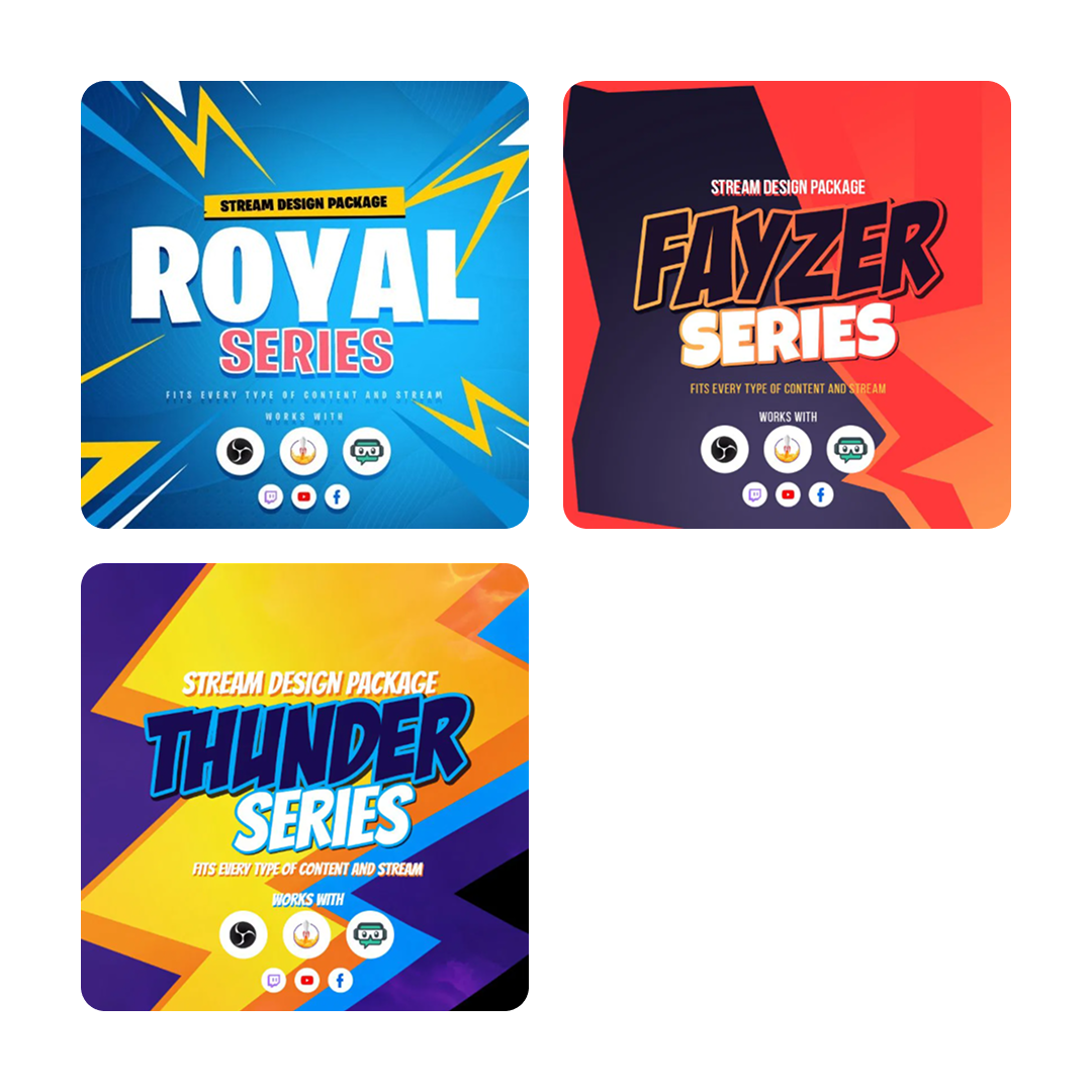 Fortnite Stream Overlays Collection