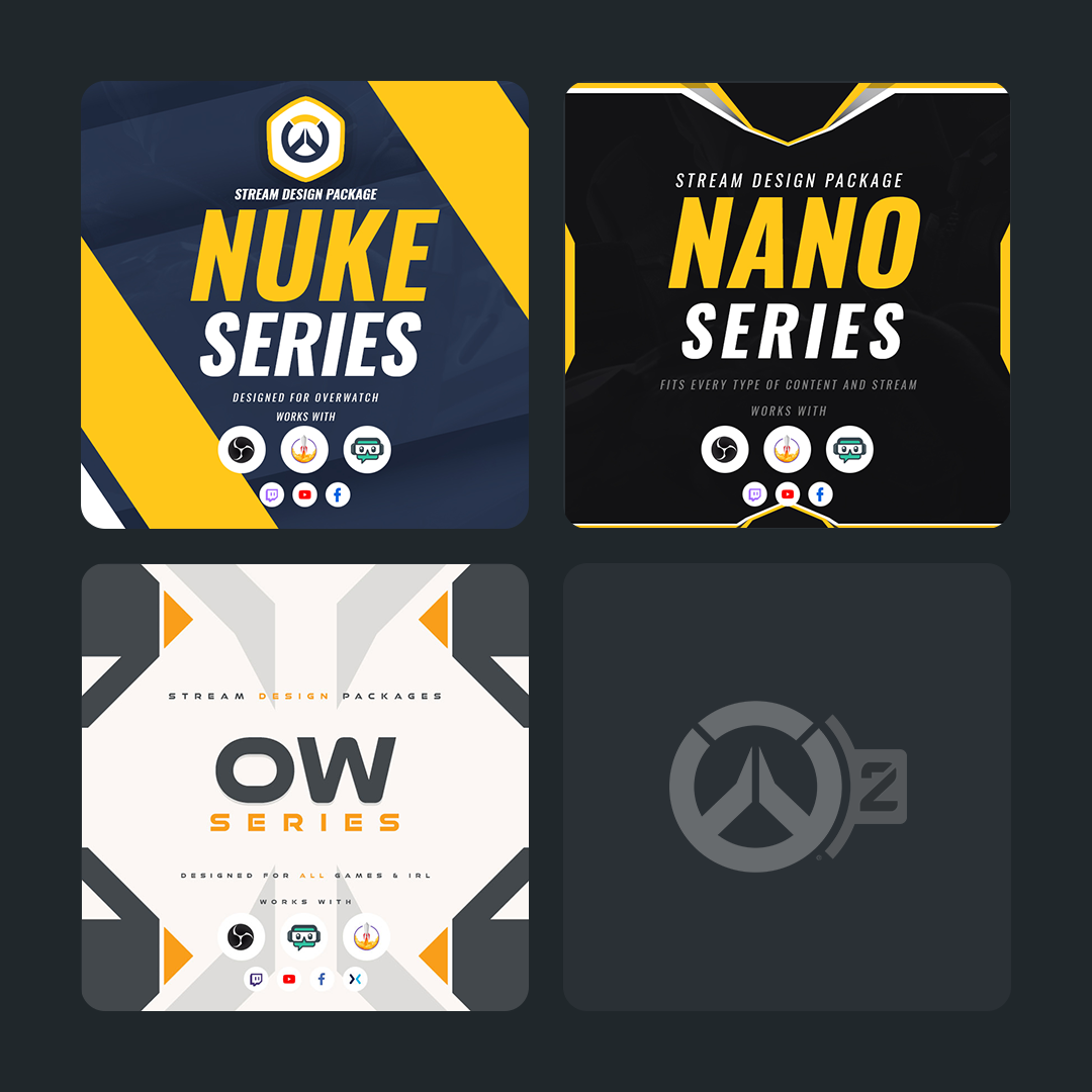 Overwatch 2 Stream Overlays Collection