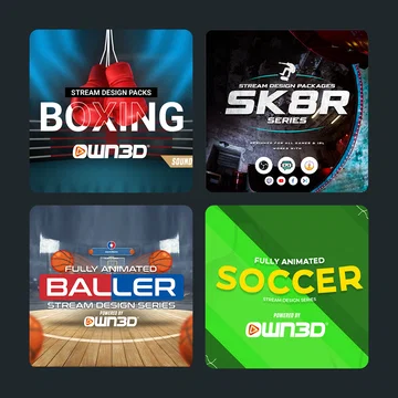 Sports Stream Overlays Collection