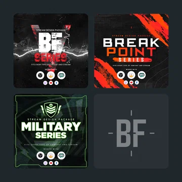 Battlefield Stream Overlays Collection