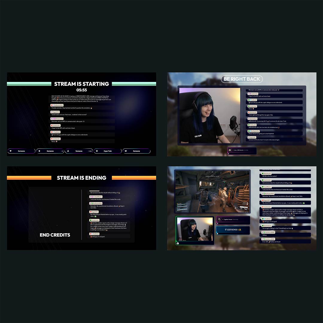 ARC Raiders Animated Stream Overlay – Arcfall
