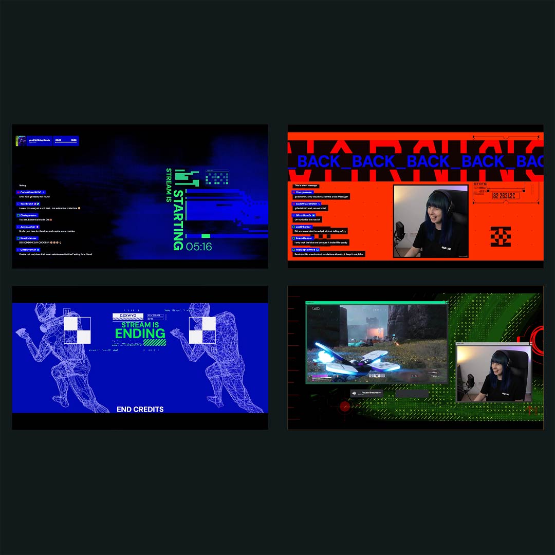 Marathon Animated Stream Overlay - Killvector