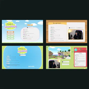Pokopia Animated Stream Overlay – Pockethaven