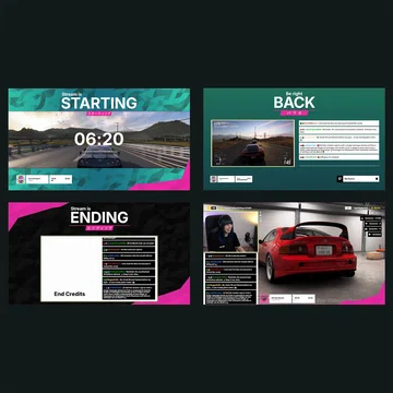 Forza Horizon 6 Animated Stream Overlay - Slipstream