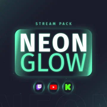 Neon Glow - Animated Stream Overlay