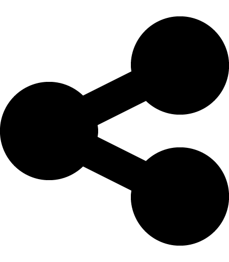 BlackWhite - Alert Icon Share