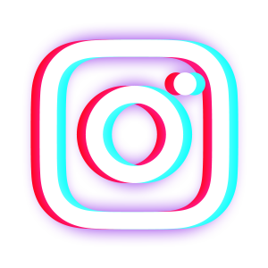 Glitchy - Social Icon Instagram
