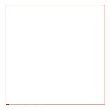 Minimal Red - Talkingbanner Game Border