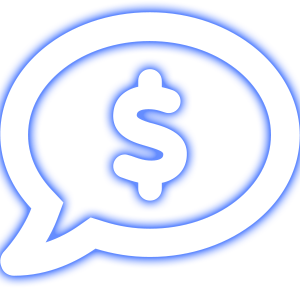 Neon Blue - Alert Icon Superchat
