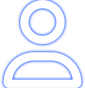 Neon Blue - Alert Icon Supporter
