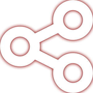Neon Orange - Alert Icon Share