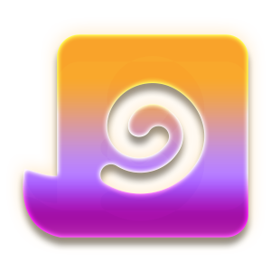 Synthwave - Alert Icon Magic Chat