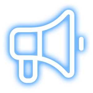 Unique Blue - Alert Icon Shoutout