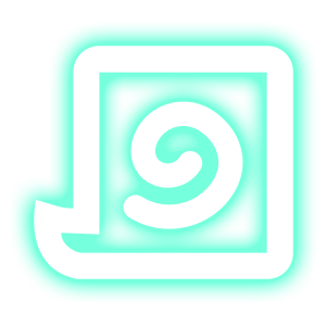 Unique Turquoise - Alert Icon Magic Chat