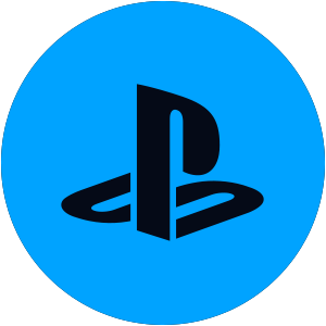 NeonWaves - Social Icon Playstation