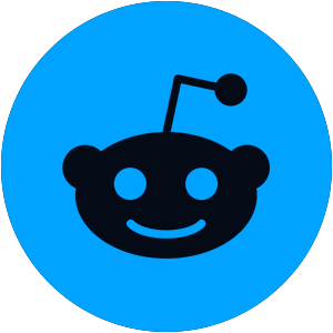 NeonWaves - Social Icon Reddit