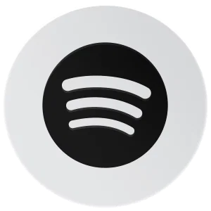 Anthracite - Social Icon Spotify