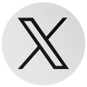 Anthracite - Social Icon X