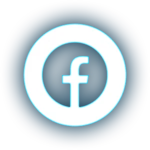 Christmas Lights - Social Icon Facebook