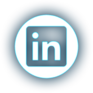 Christmas Lights - Social Icon Linkedin
