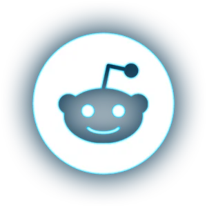 Christmas Lights - Social Icon Reddit
