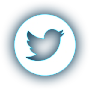 Christmas Lights - Social Icon Twitter