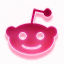 Pinkit - Social Icon Reddit