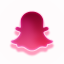 Pinkit - Social Icon Snapchat