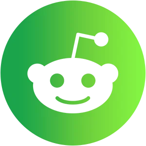 Viridian - Social Icon Reddit